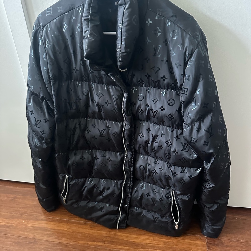 Louis Vuitton Black Monogram Windbreaker